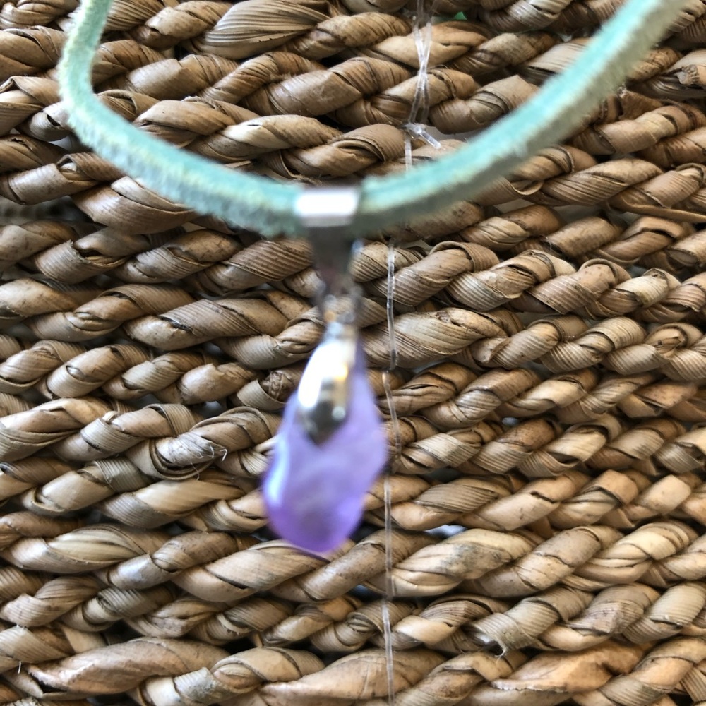 Amethyst choker